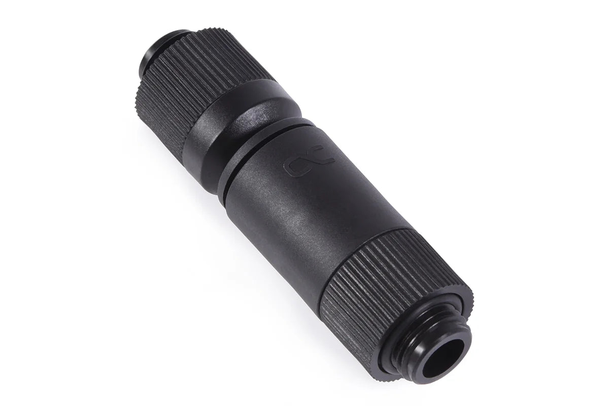 Alphacool ES Quick Release Connector Male to Male G1/4 - Black