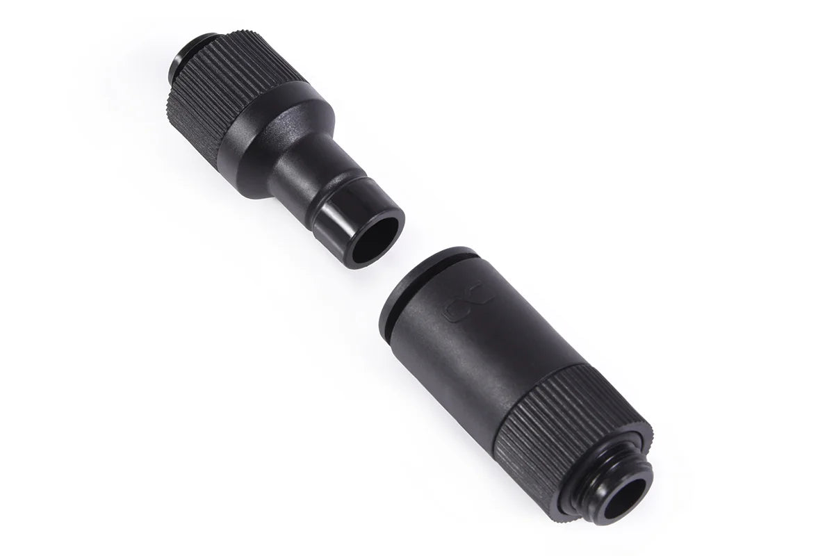 Alphacool ES Quick Release Connector Male to Male G1/4 - Black