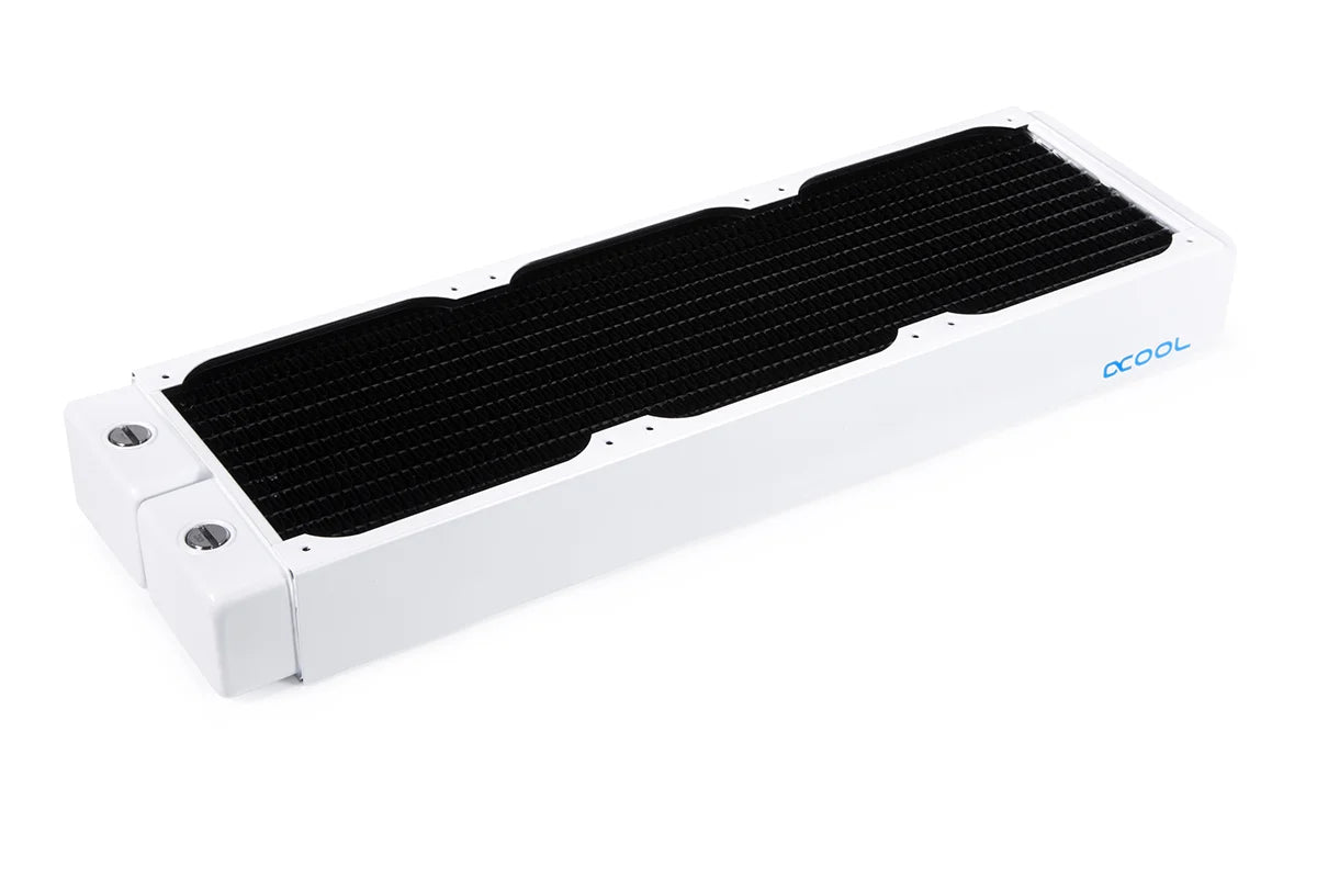 Alphacool NexXxoS XT45 Full Copper 360mm x 45mm Radiator - V.2 White Ordinary Cooling Gear Australia