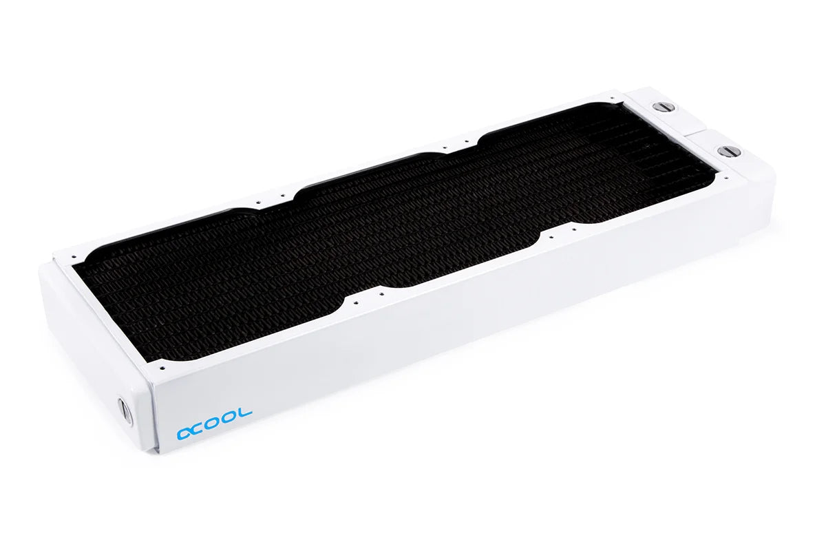 Alphacool NexXxoS XT45 Full Copper 360mm x 45mm Radiator - V.2 White Ordinary Cooling Gear Australia