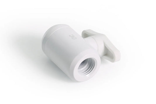 Alphacool Eiszapfen 2-way ball drain valve G1/4 - White