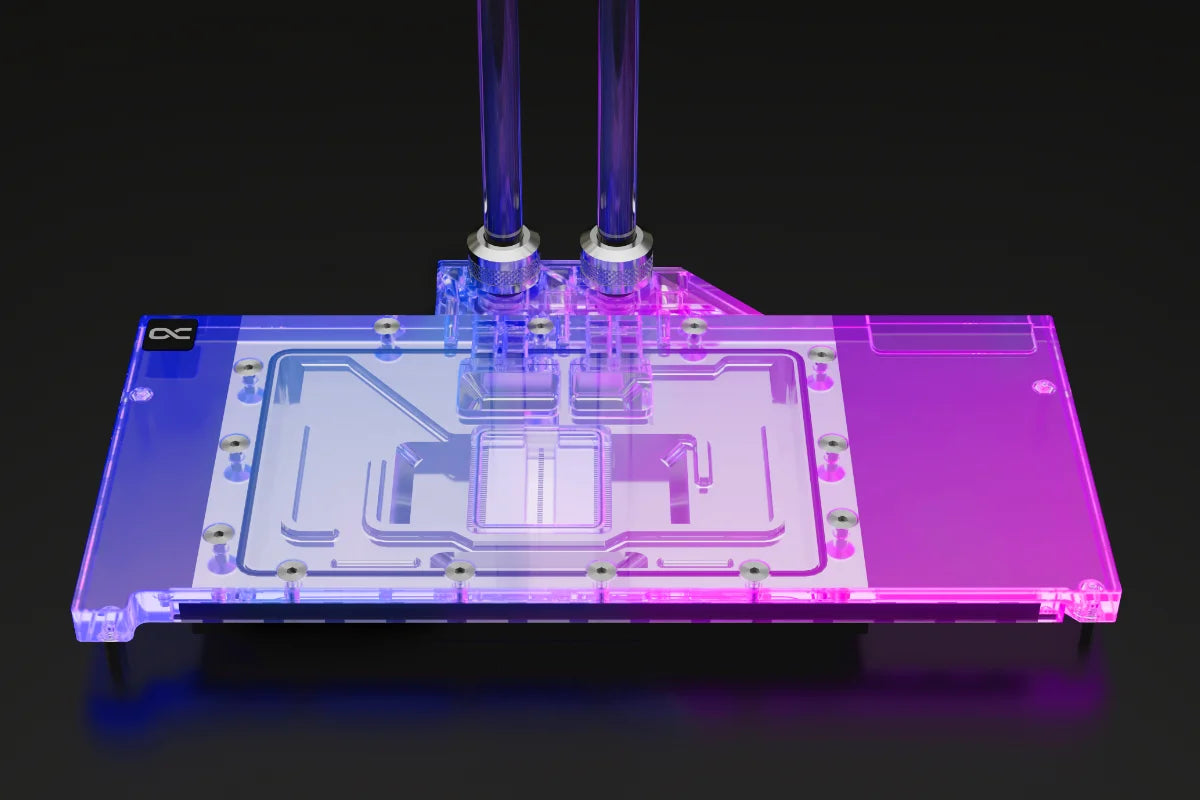 Alphacool Eisblock Aurora Acryl RX 7900XTX/XT Taichi Phantom GPU Waterblock Ordinary Cooling Gear Australia