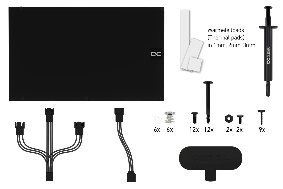 Alphacool Eiswolf 2 AIO - 360mm RTX 4080 Reference Design with Backplate Ordinary Cooling Gear