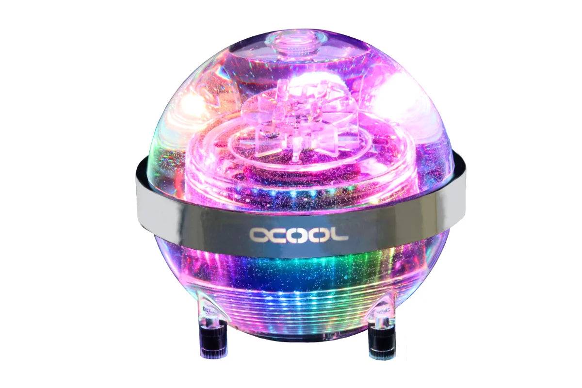 Alphacool Eisball RGB - Acryl w/ D5 VPP655 PWM - Reservoir & Pump Combo Ordinary Cooling Gear Australia