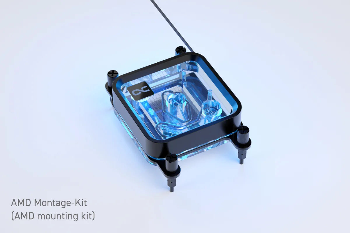 Alphacool Core 1 LT Aurora Acryl CPU Waterblock