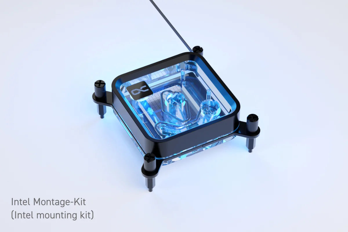 Alphacool Core 1 LT Aurora Acryl CPU Waterblock