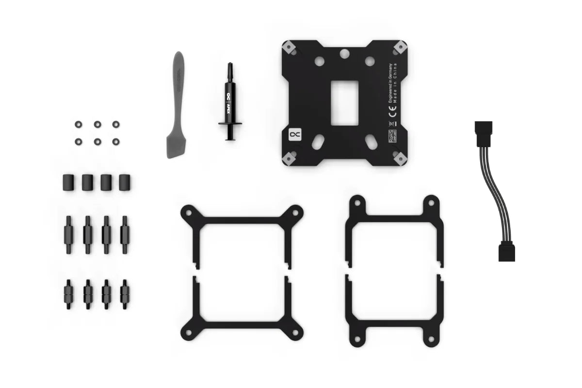 Alphacool Core 1 LT Aurora Acryl CPU Waterblock