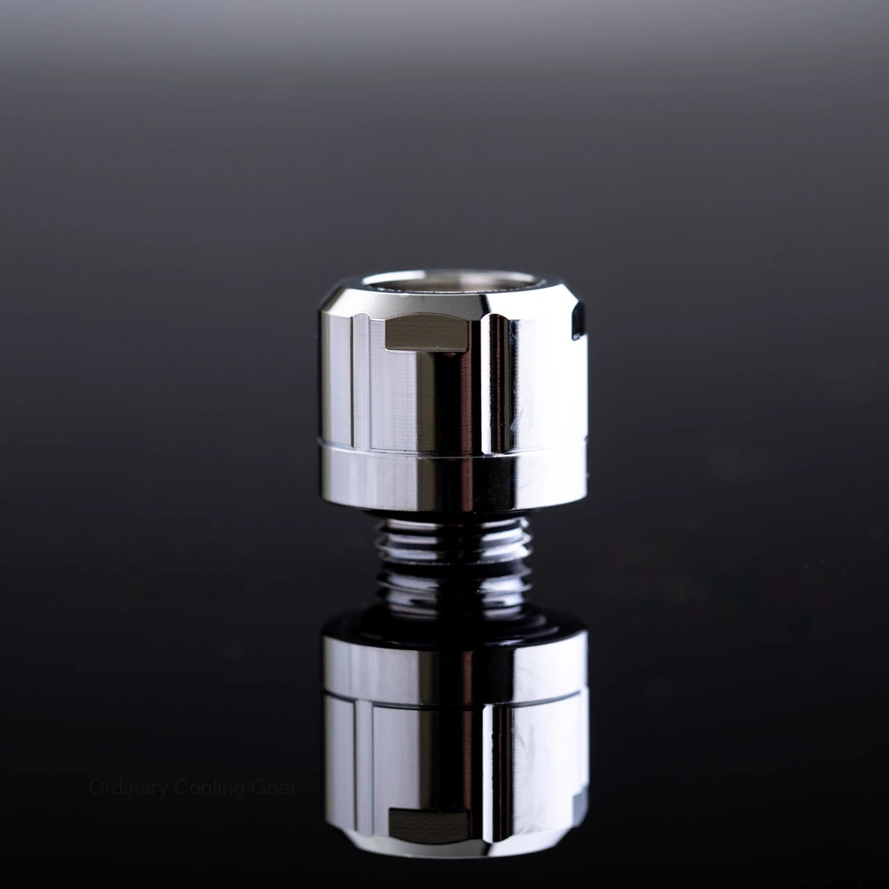 OCGear G1/4 14mm Hard Tube Compression Fitting Silver