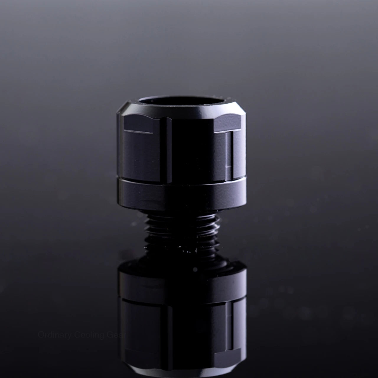 OCGear G1/4 14mm Hard Tube Compression Fitting Black