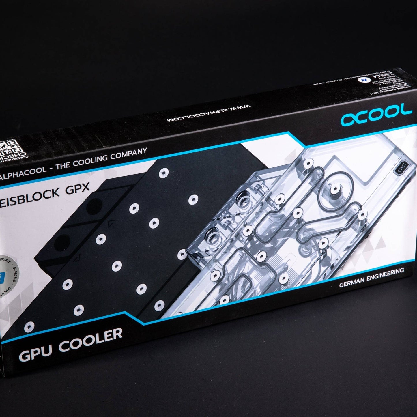 Alphacool Eisblock Aurora Acryl RTX 4080 Zotac AMP Trinity with Backplate GPU Water Block Ordinary Cooling Gear