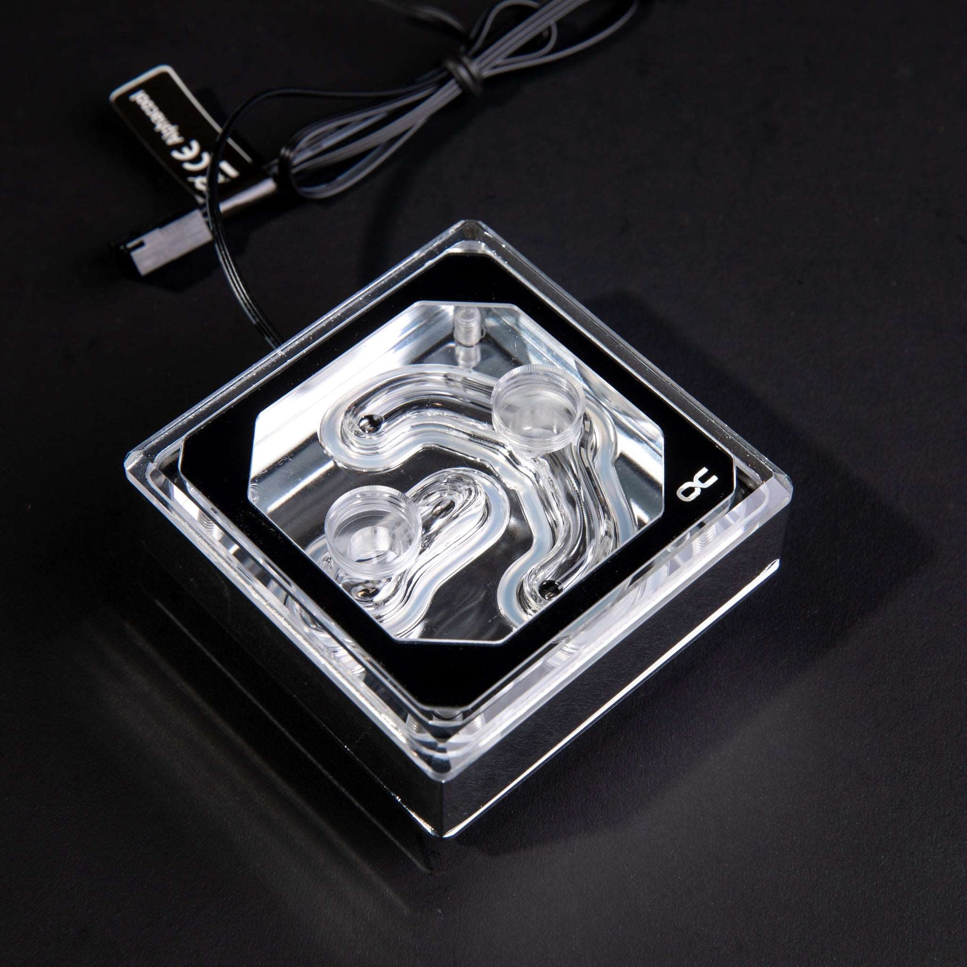 Alphacool Eisblock XPX Aurora Edge - Acryl Chrome Digital RGB CPU Water Block Ordinary Cooling Gear