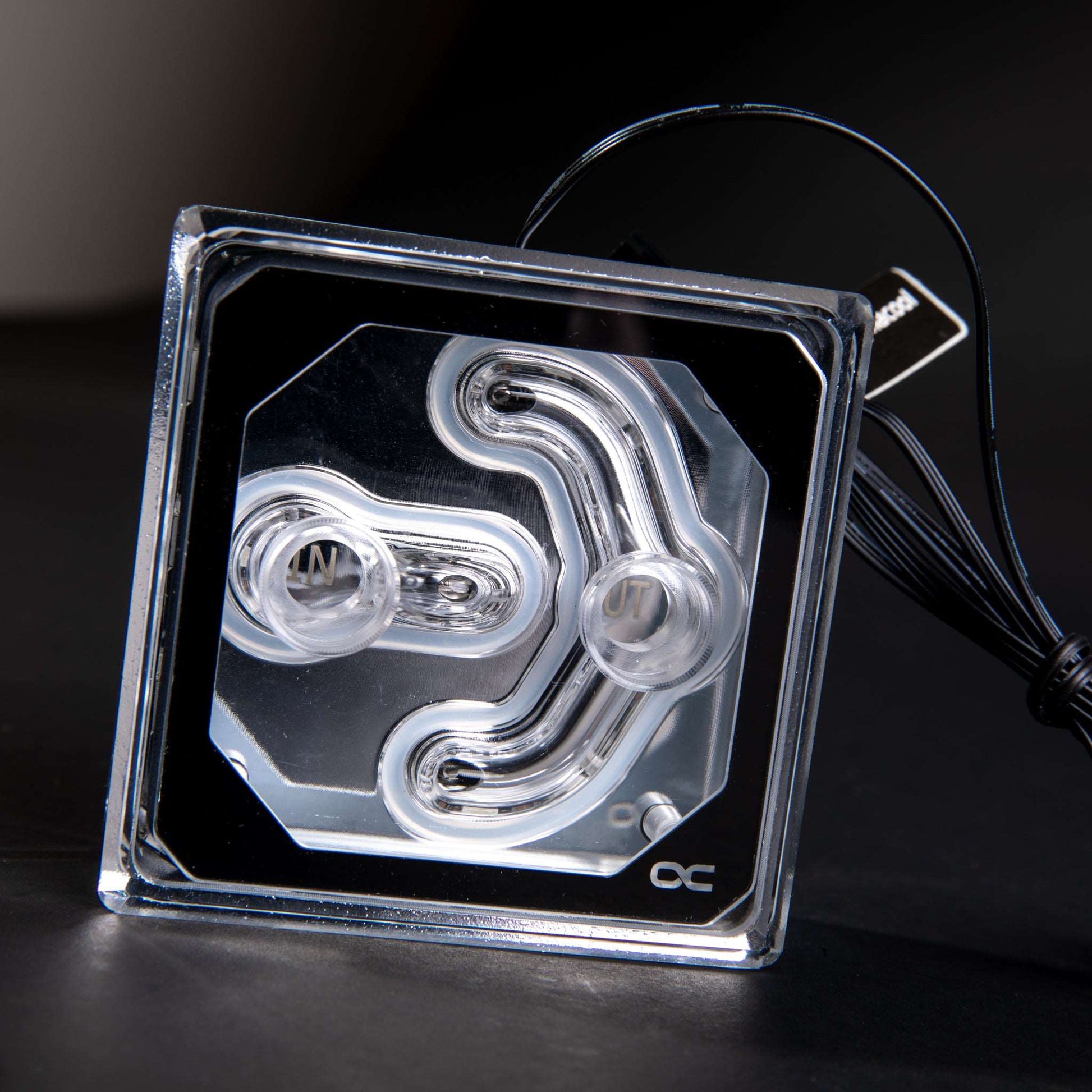 Alphacool Eisblock XPX Aurora Edge - Acryl Chrome Digital RGB CPU Water Block Ordinary Cooling Gear