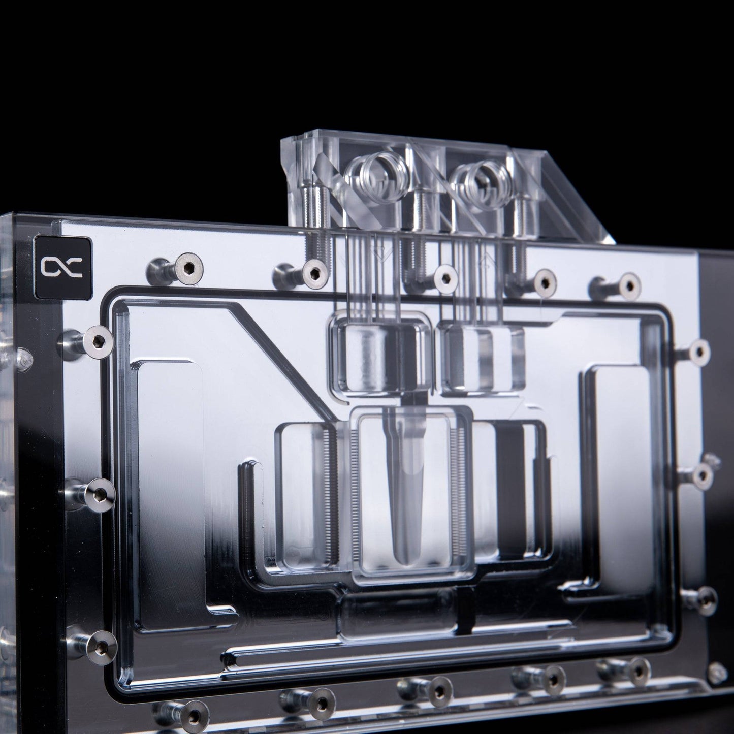 Alphacool Eisblock Aurora Acryl GPX-N RTX 4090 for MSI Suprim and Trio with Backplate GPU Water Block Ordinary Cooling Gear