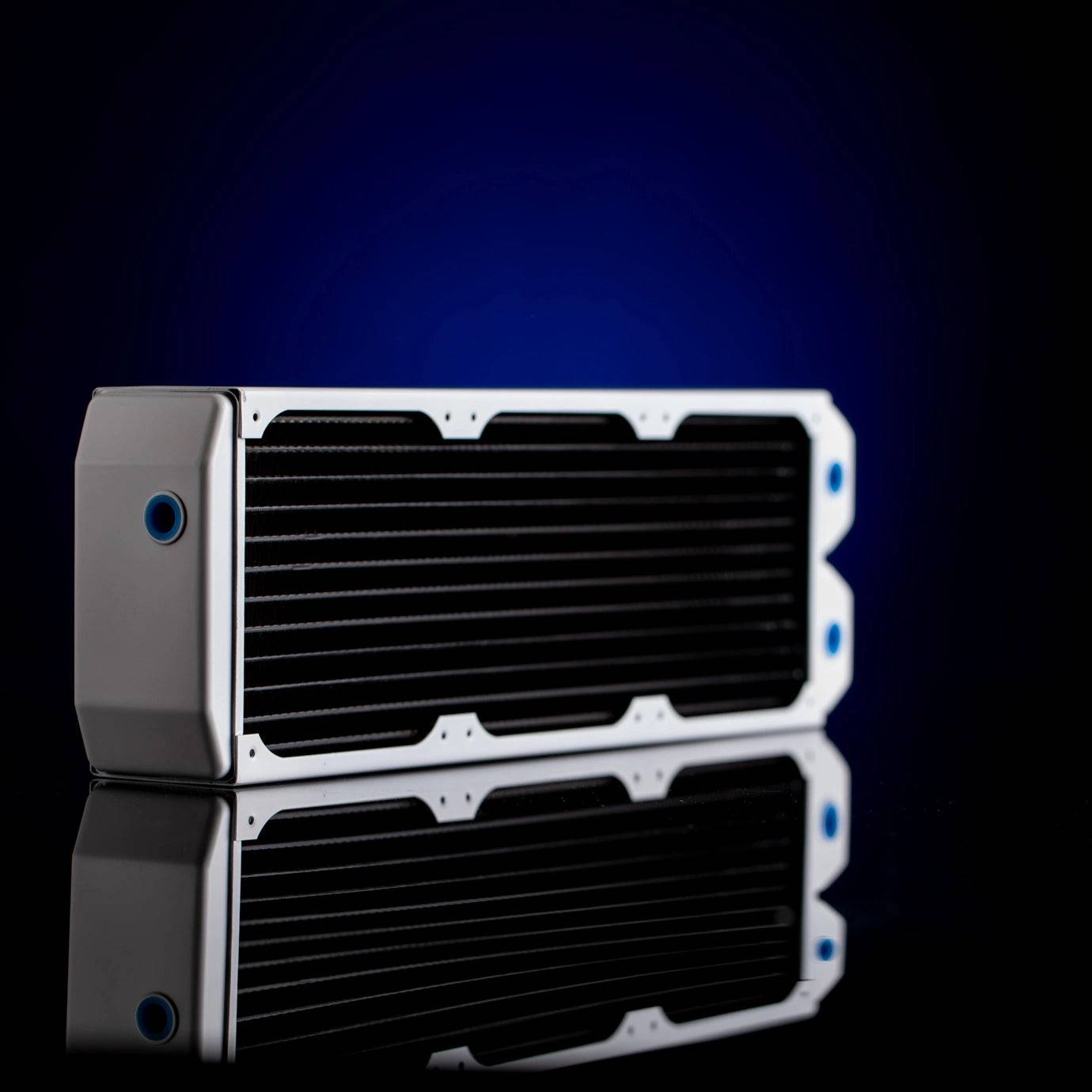 Alphacool NexXxoS UT60 Full Copper 360mm x 60mm Radiator - White Ordinary Cooling Gear