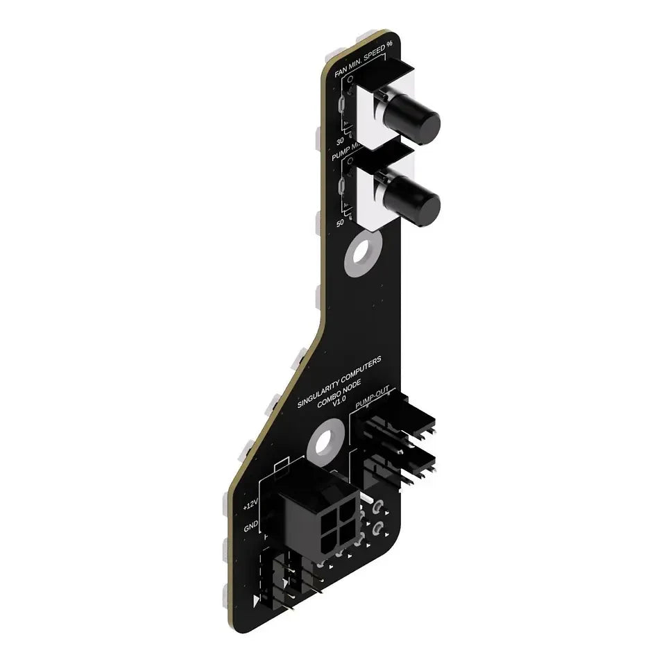 Singularity Computers Axiom ARGB D5 Reservoir Combo Distribution Plate