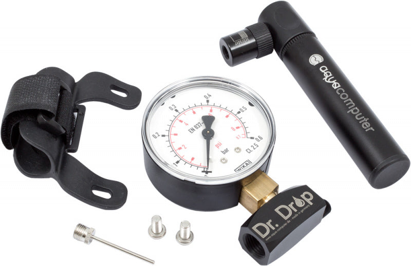 Aquacomputer Dr. Drop PROFESSIONAL pressure leak tester incl. air pump