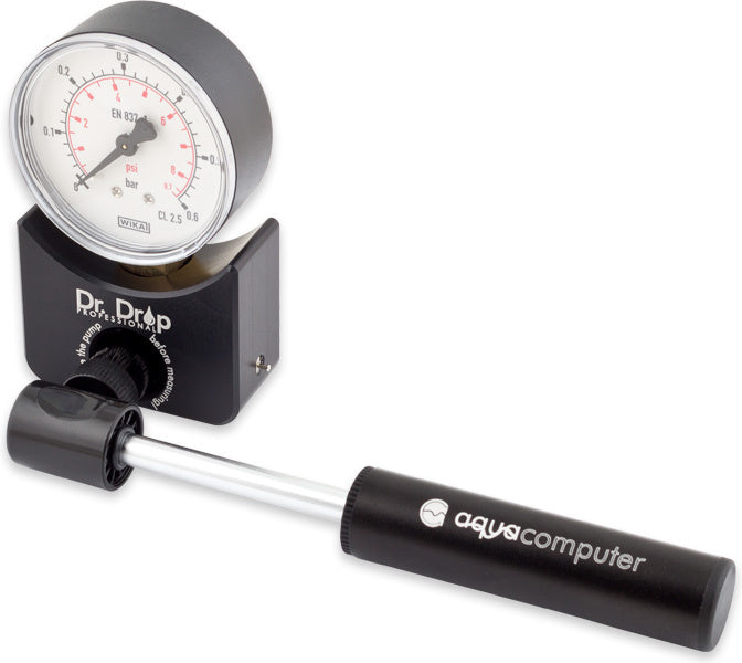 Aquacomputer Dr. Drop Professional Pressure Leak Tester incl. Air Pump