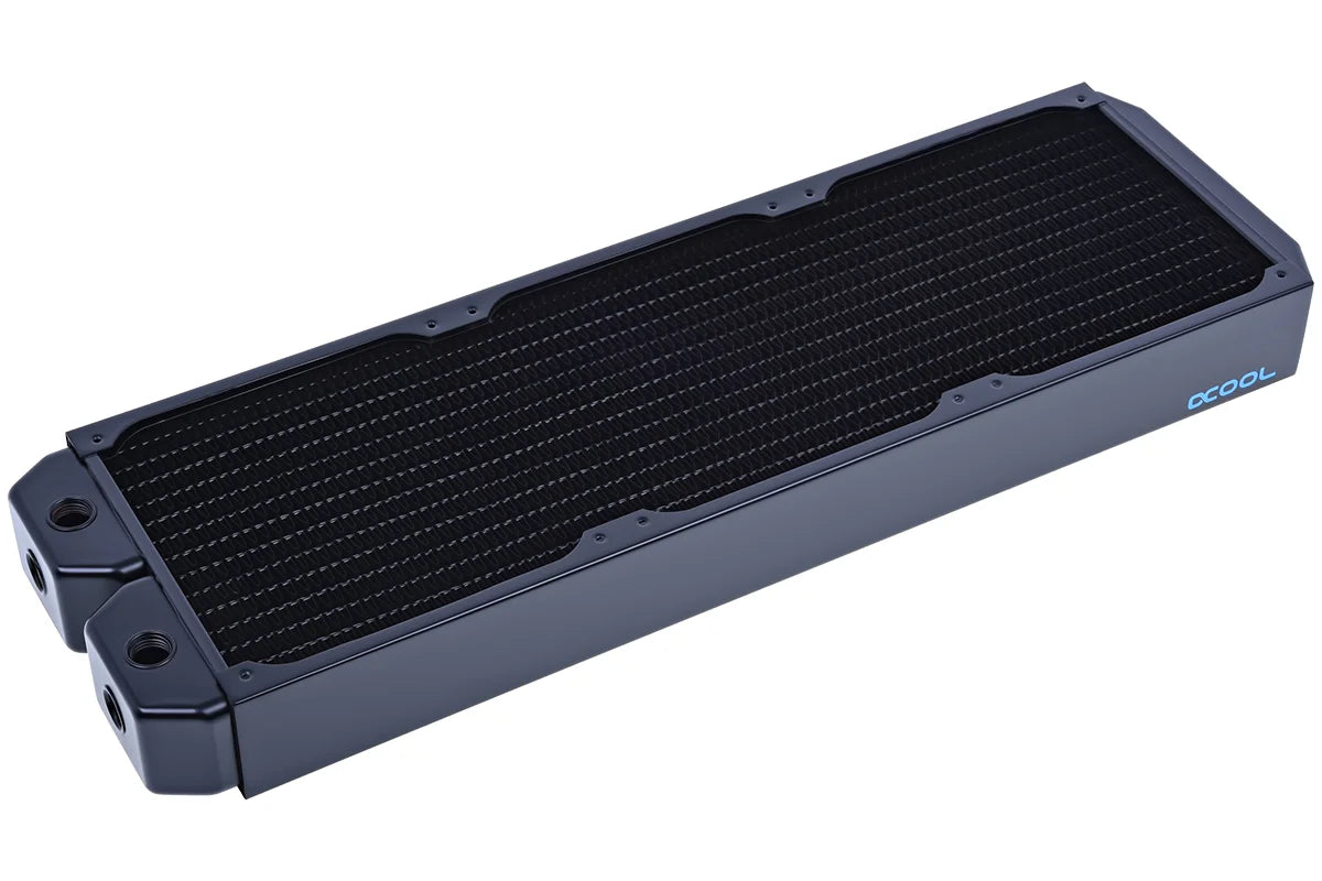 Alphacool NexXxoS XT45 Full Copper 420mm x 45mm radiator V.1 - Black