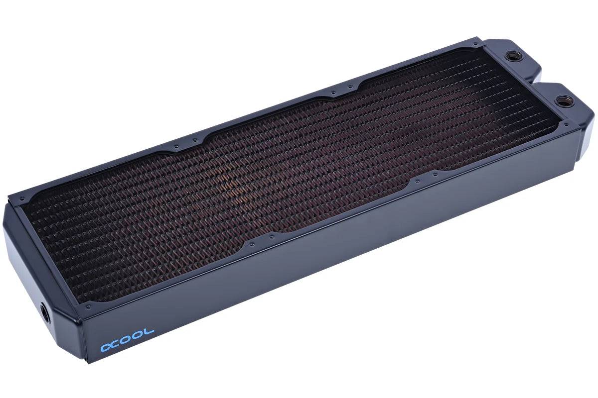 Alphacool NexXxoS XT45 Full Copper 420mm x 45mm radiator V.1 - Black