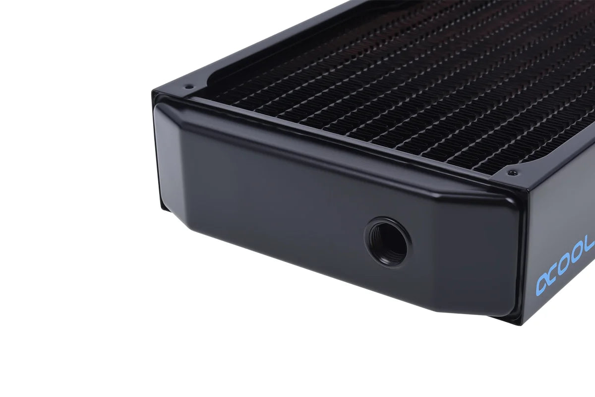 Alphacool NexXxoS XT45 Full Copper 420mm x 45mm radiator V.1 - Black