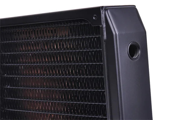 Alphacool NexXxoS XT45 Full Copper 180mm Triple radiator - Black Ordinary Cooling Gear Australia