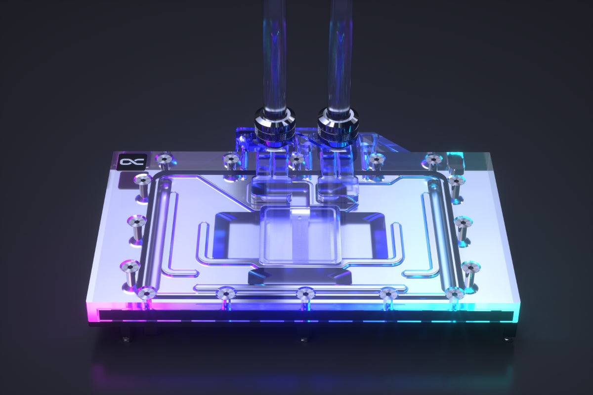 Alphacool Eisblock Aurora Acryl GPX-N RTX 4080 Reference Design with Backplate GPU Water Block Ordinary Cooling Gear