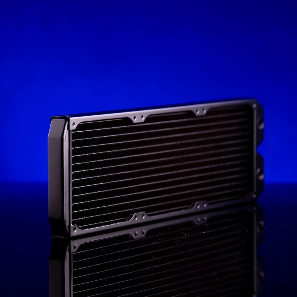 Alphacool NexXxoS ST30 Full Copper 420mm x 30mm Radiator - Black