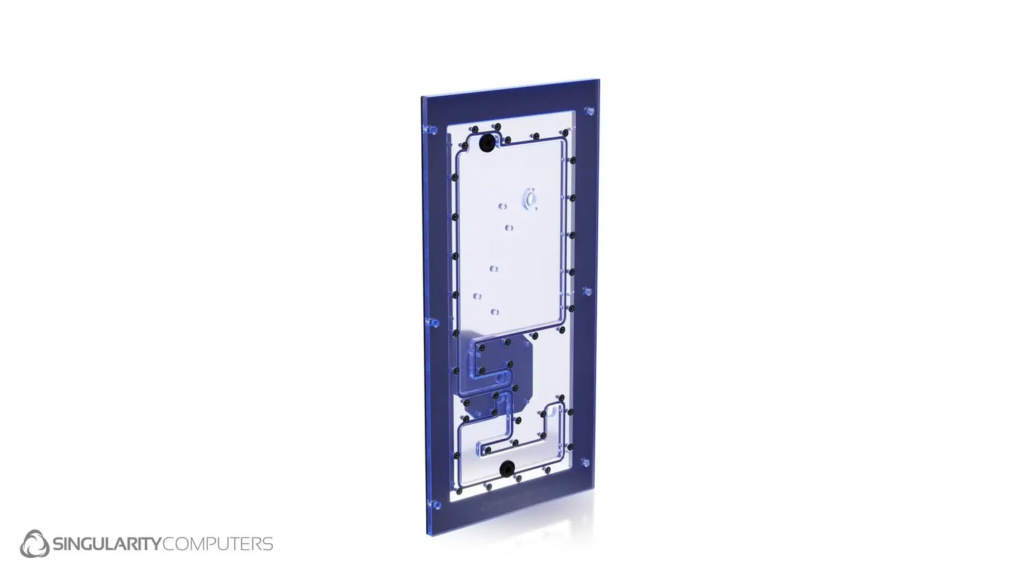 Singularity Computers Lian Li O11D EVO Front D5 Reservoir Distribution Plate