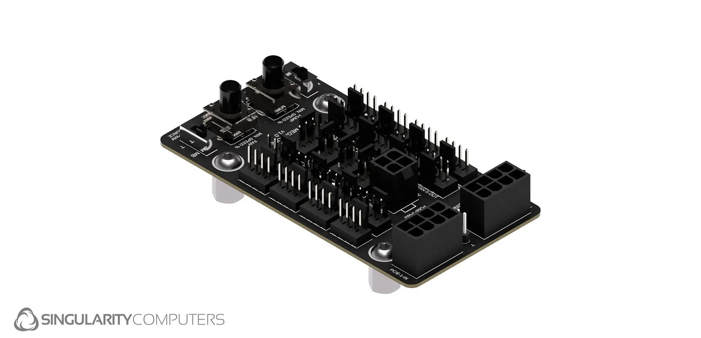 Singularity Computers Mega-Node - 16 fan, 2 pump PWM Splitter