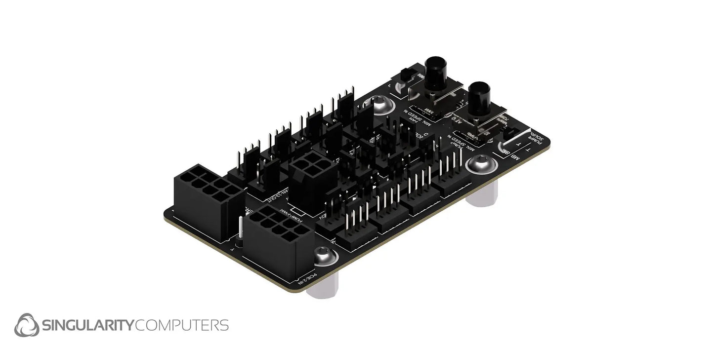 Singularity Computers Mega-Node - 16 fan, 2 pump PWM Splitter