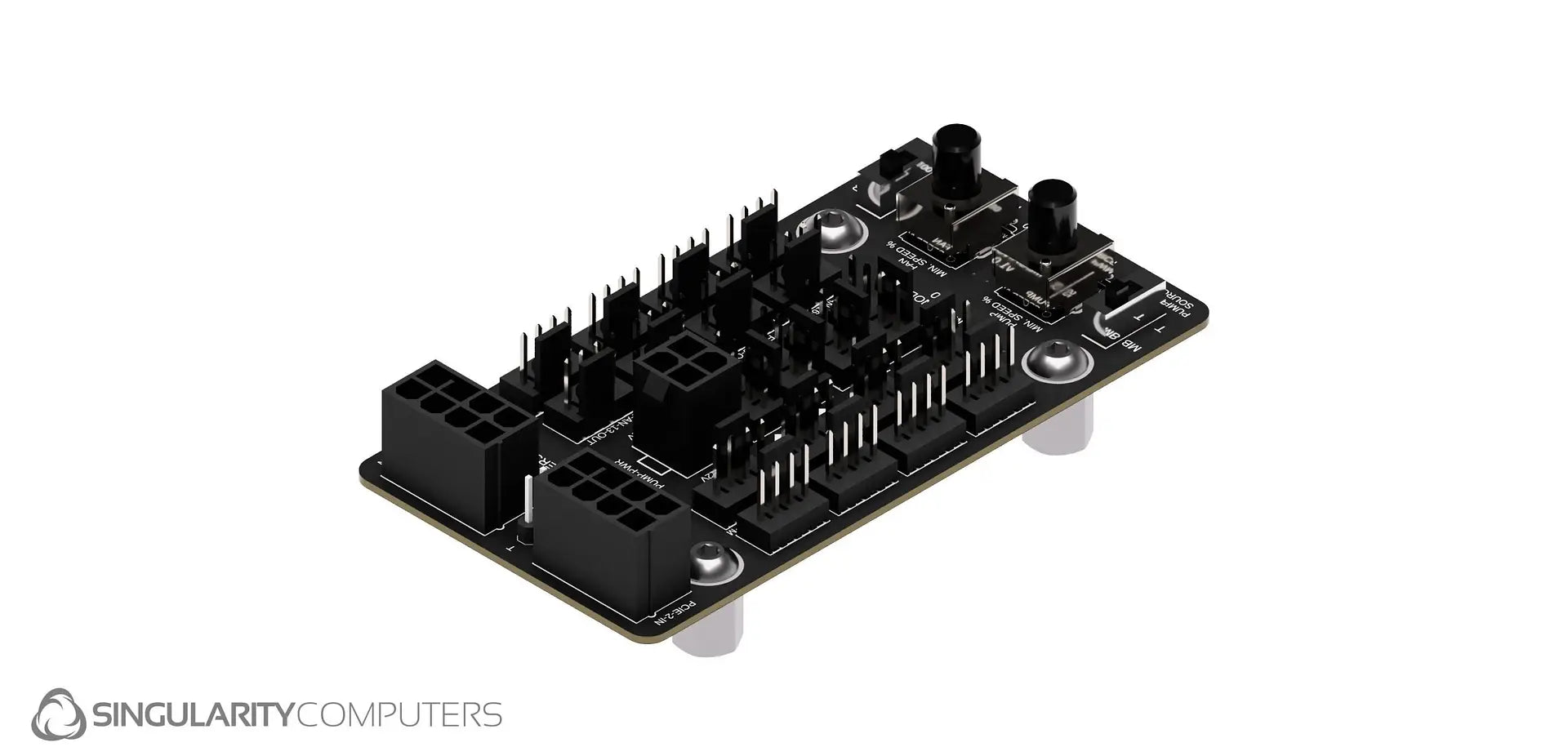 Singularity Computers Mega-Node - 16 fan, 2 pump PWM Splitter