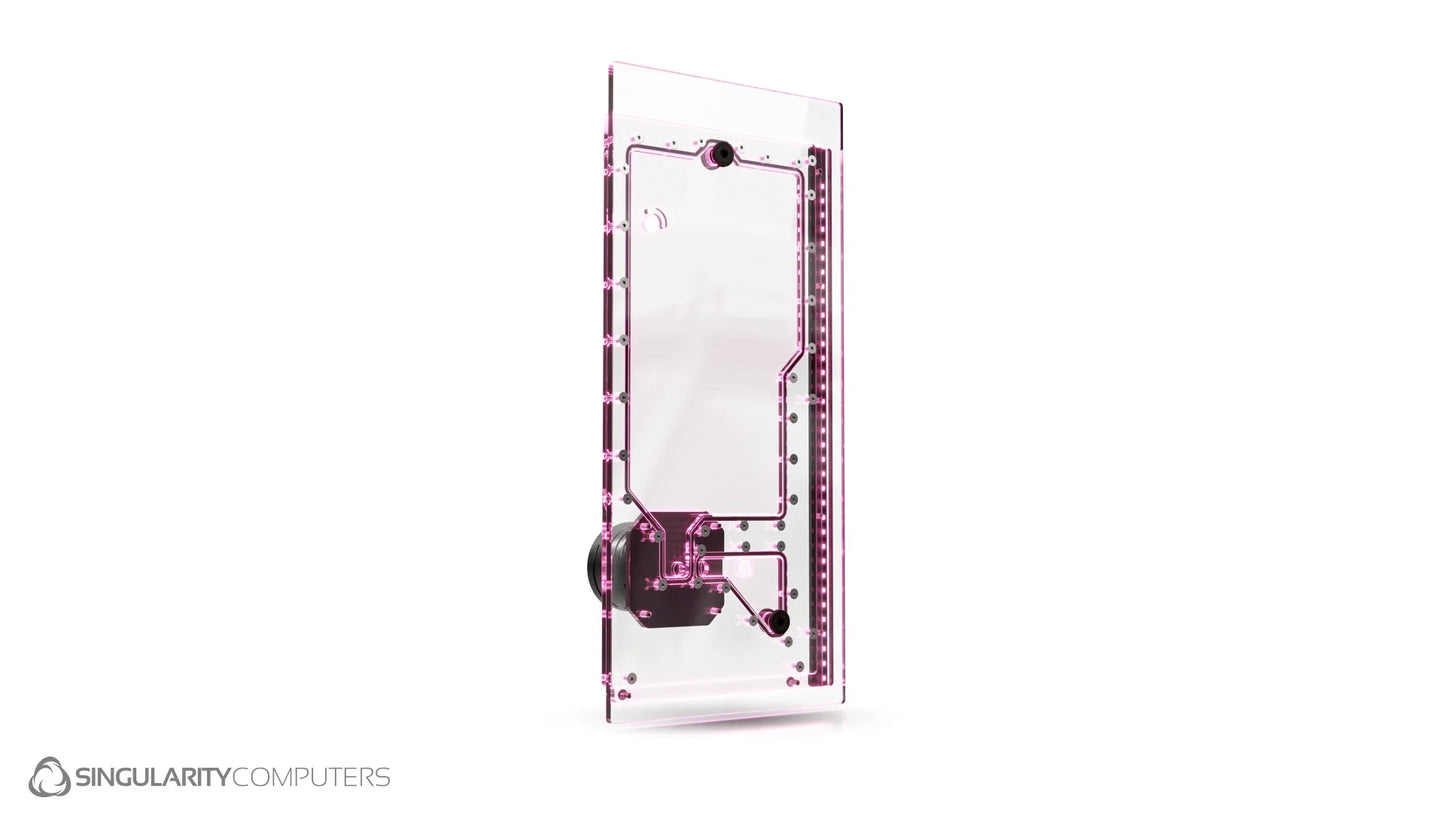 Singularity Computers NZXT H9 Front D5 Reservoir Distribution Plate