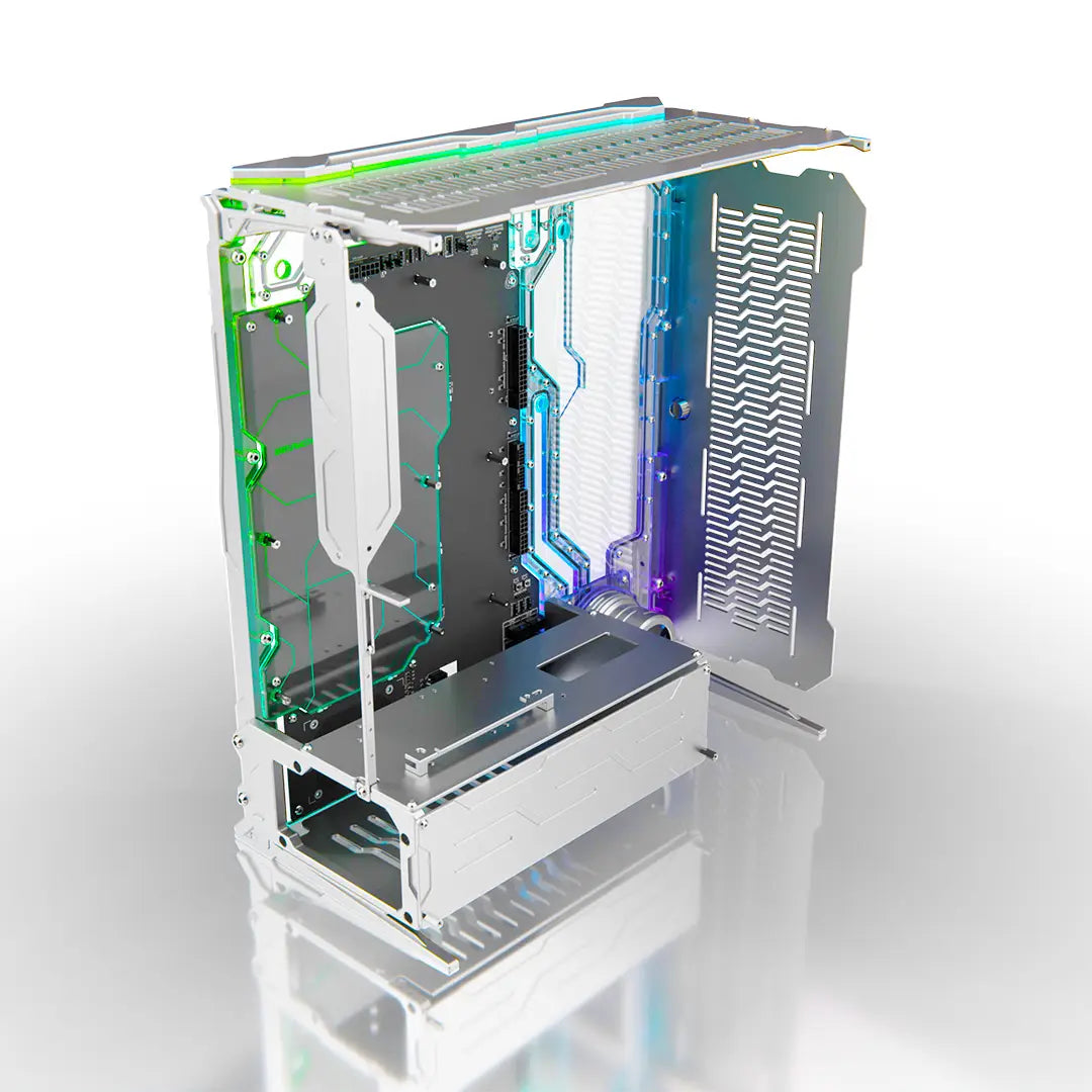 Singularity Computers Spectre Integra-M Silver ATX Case Ordinary Cooling Gear