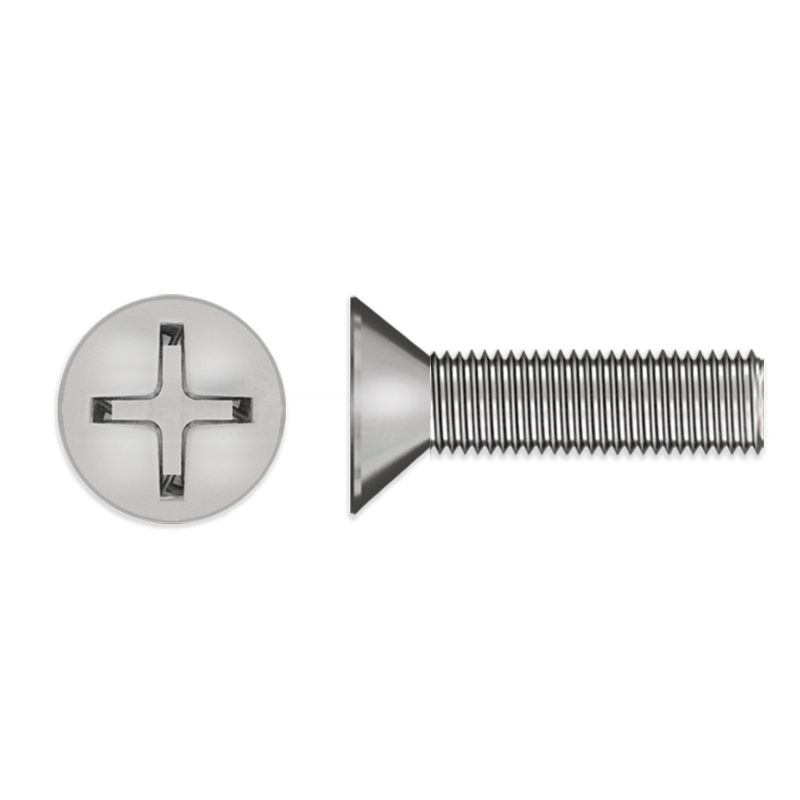 Stainless Steel M3 x 30mm Countersunk Screws - Radiator Screws (4 pcs)