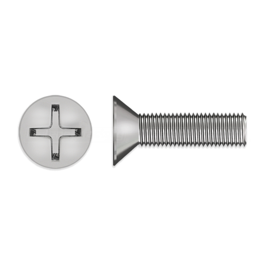 Stainless Steel M3 x 30mm Countersunk Screws - Radiator Screws (4 pcs)